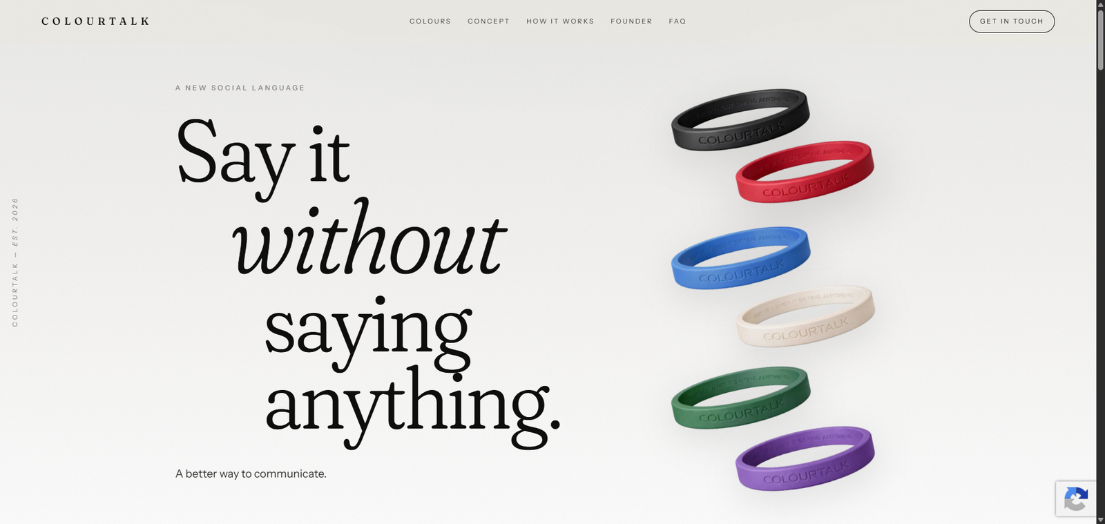 ColourTalk — A New Social Language